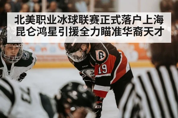 北美职业冰球联赛正式落户上海 昆仑鸿星引援全力瞄准华裔天才